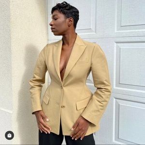 Frankie Shop Hourglass Blazer.